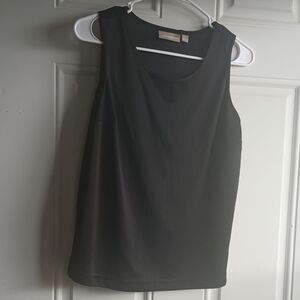 Croft & Barrow Women's Size M Black Sleeveless Top - Lightweight Tank Top